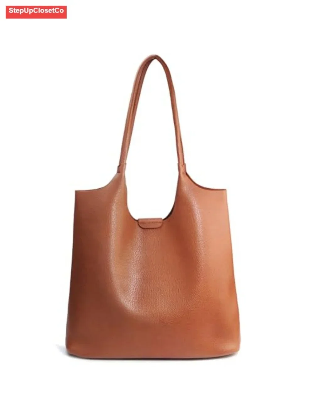 Faux Leather Hobo Tote Bag Women Shoulder Purse Travel